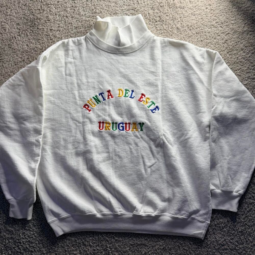 Unbranded Men's White Sweatshirt